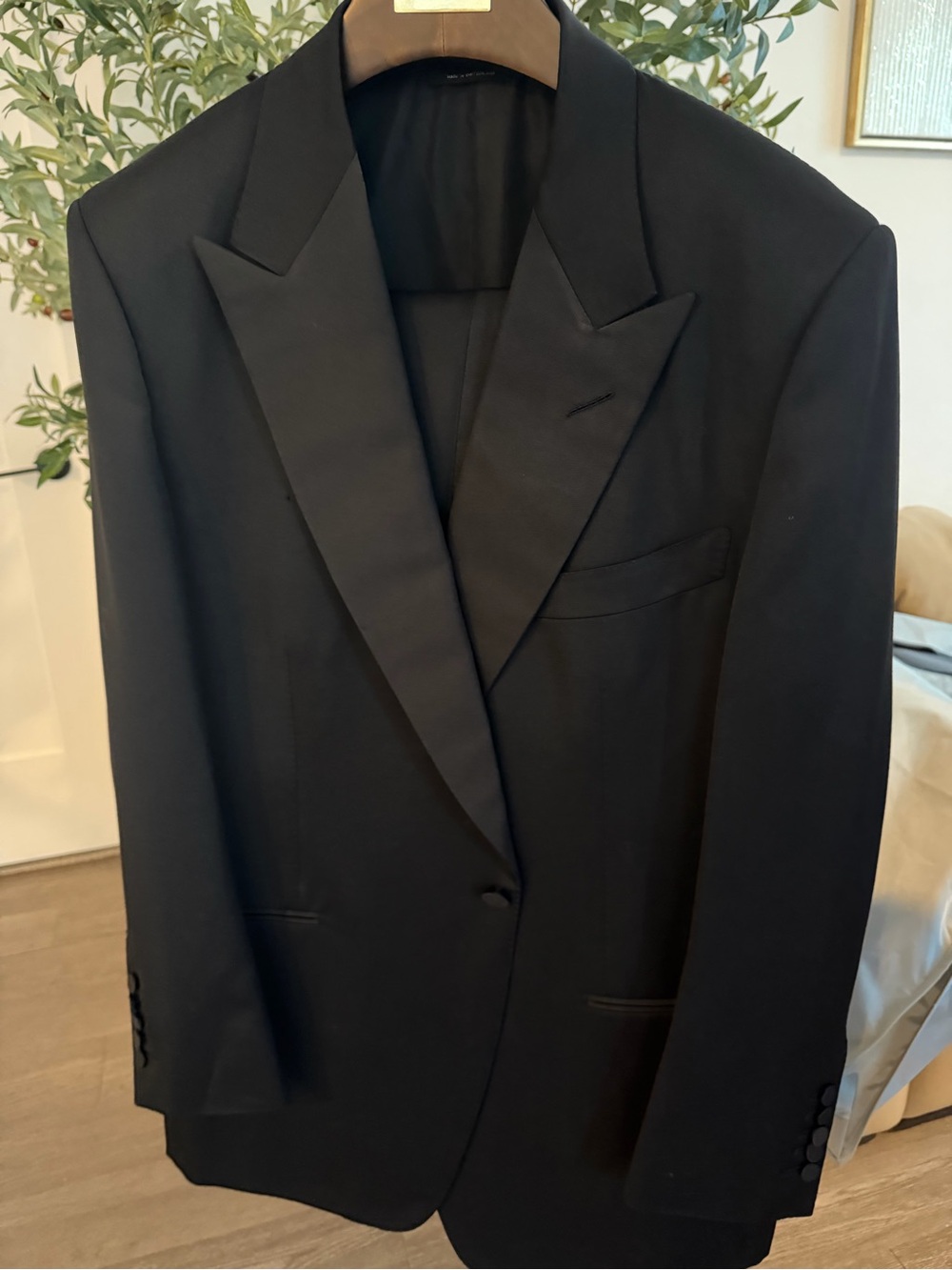 Tom Ford Light Gray Garment Bag